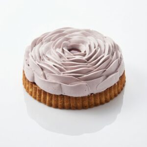 Tarte Violetta (violette/framboise/litchi)